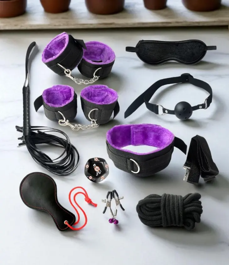 Purple BDSM Kit